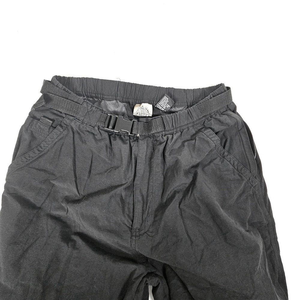 Outer Rim Mens Hiking Pants Black Medium Belted Cargo Outdoor Trousers RN 92306